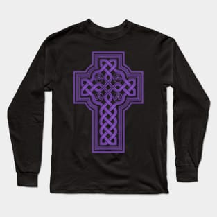 Celtic Cross Design Long Sleeve T-Shirt